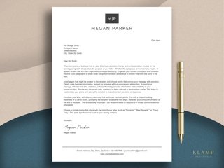 How to make a letterhead