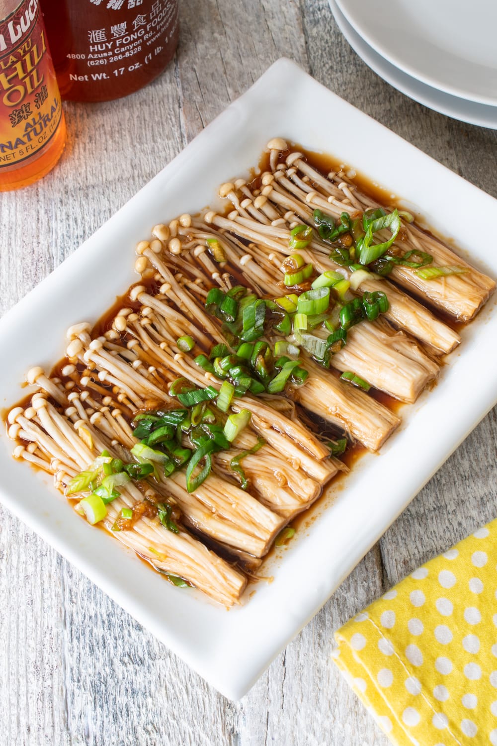 Enoki Mushroom Dishes