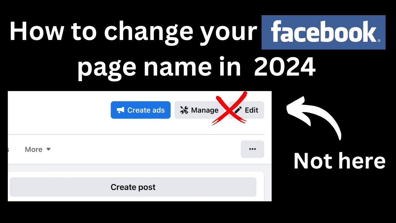 Change Facebook name process