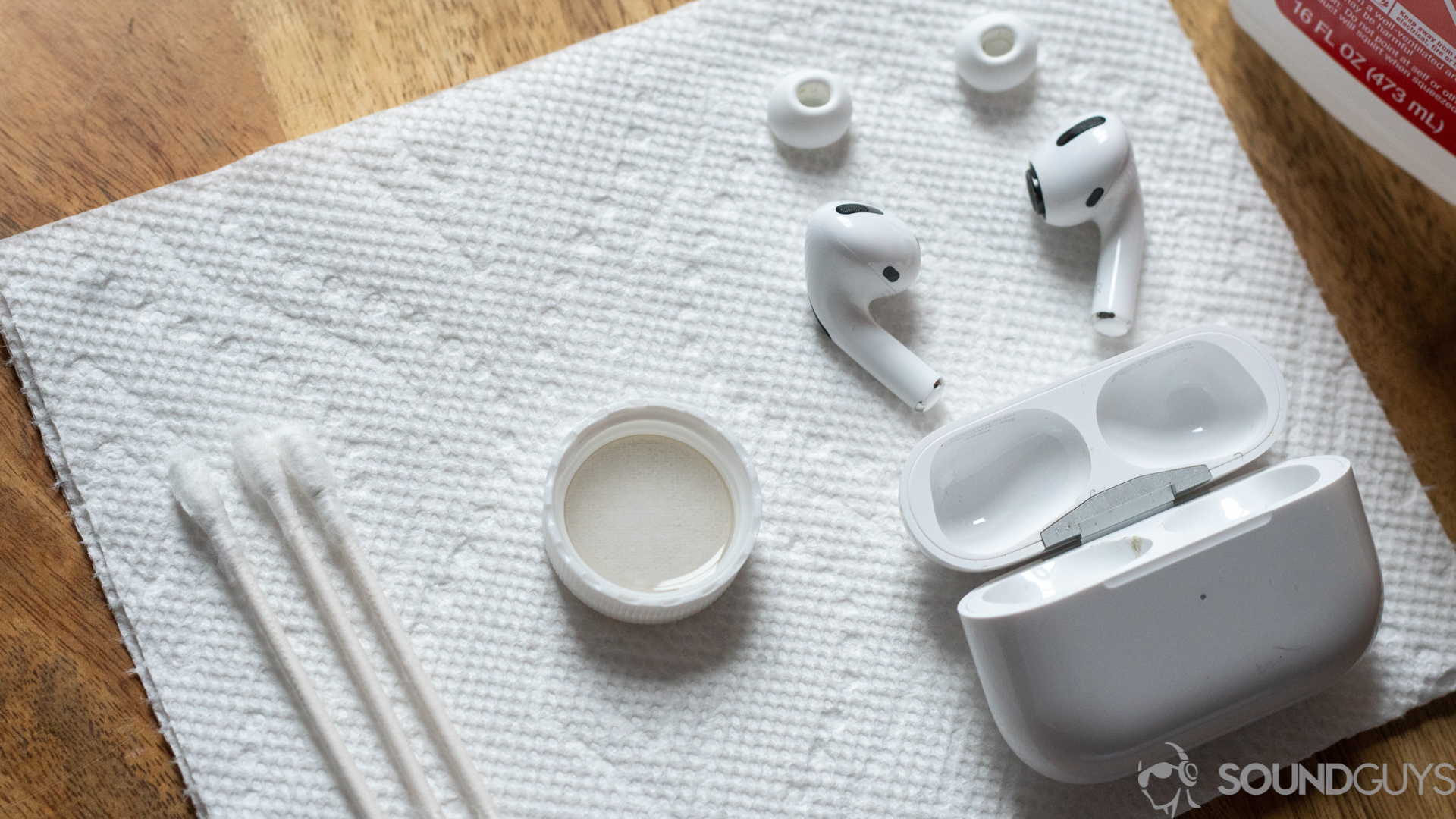 Cleaning AirPods Pro