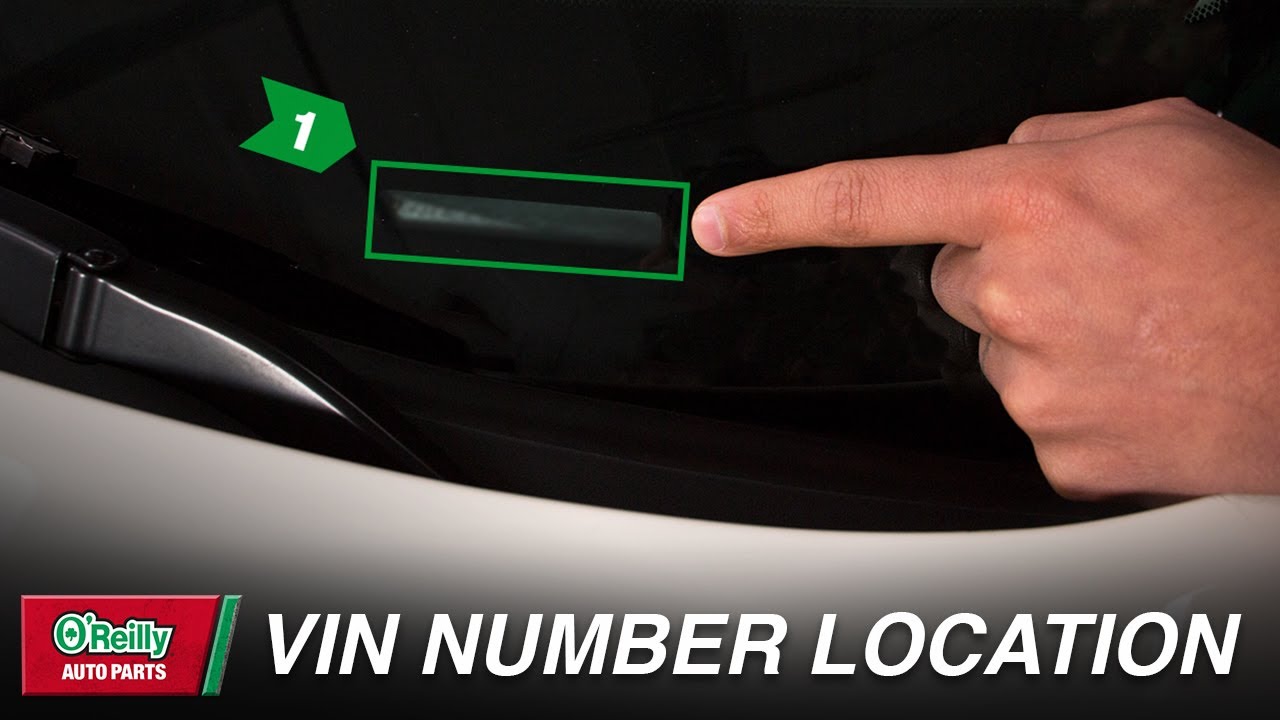 How to find VIN number on car